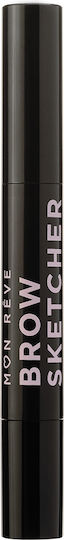 Mon Reve Brow Sketcher Augenbrauen-Bleistift 04 Dunkelbraun