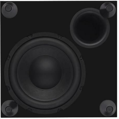 Dali SUB C-8 D Active Subwoofer with Speaker 8" 220W Black