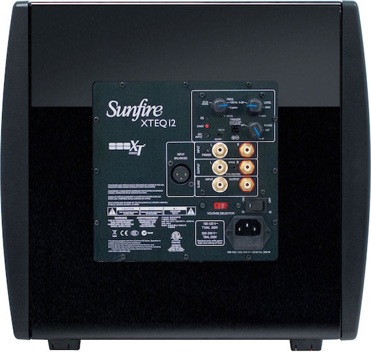 Sunfire XTEQ 12 Aktiv Subwoofer mit Lautsprecher 12" 3000W Schwarz