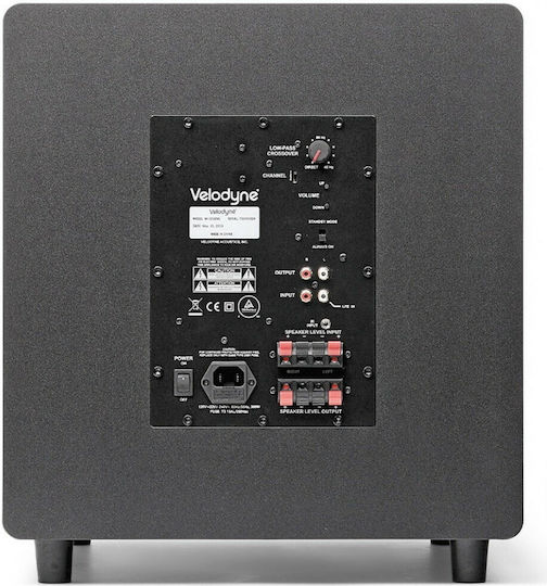 Velodyne Wi-Q 12 Kabellos Aktiv Subwoofer mit Lautsprecher 12" 225W Schwarz