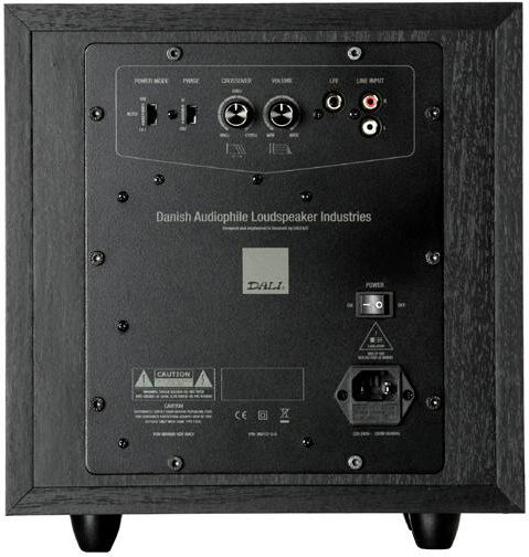 Dali SUB E-9 F Active Subwoofer with Speaker 9" 220W Black Mat