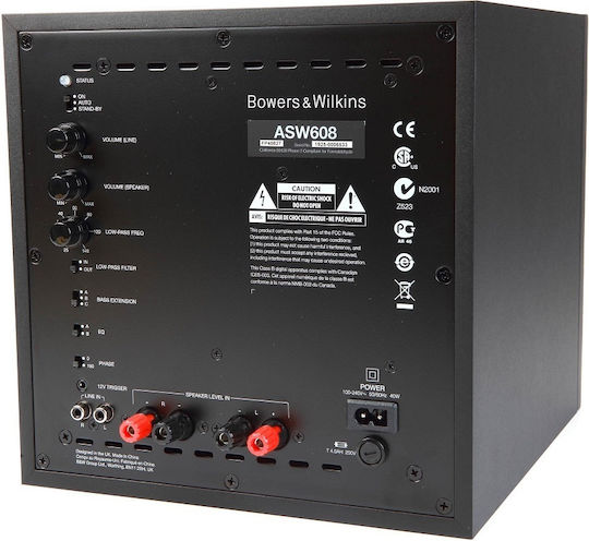 Bowers & Wilkins ASW 608 FP40819 Active Subwoofer with Speaker 8" 200W Black
