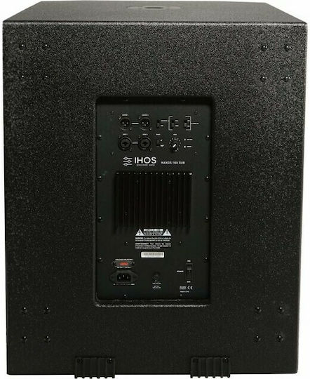 Ihos Naxos 18A SUB Самоусилващ Субуфер с Говорител 18" 500W Черен