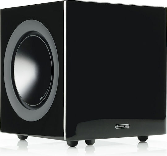 Monitor Audio Radius 380 Самоусилващ Субуфер с Говорител 8" 140W Черен гланц