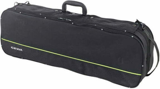 Gewa Aspirante Violin Oblong Waterproof Case Violin Padded 4/4 Black