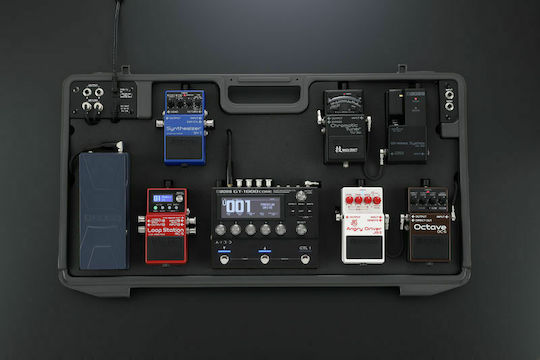 Boss BCB-90X Βαλίτσα Πεταλιών με Επένδυση Γκρι