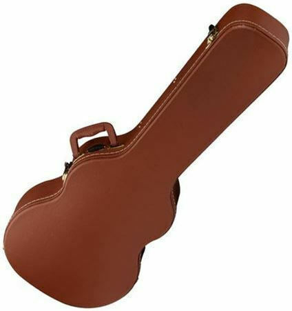RockCase Standard Αδιάβροχη Βαλίτσα Ηλεκτρικής Κιθάρας με Επένδυση Καφέ