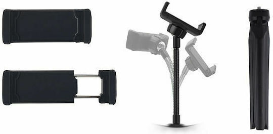 Puluz LED Ring Vlogging Ringlicht 20cm 3200 - 6500K mit Schreibtisch Stativ und Handyhalter
