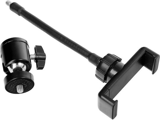 Ringlicht 25cm 2700 - 7000K mit Schreibtisch Stativ und Handyhalter