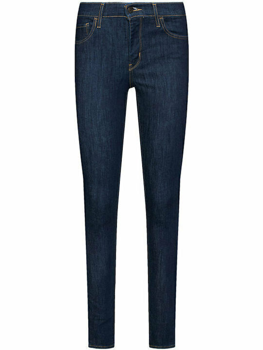 720 Talie înaltă Blugi de damă cu croială super skinny Serenitate profundă