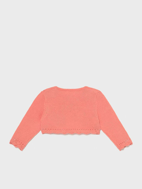 Kids Cardigan Orange Ecofriends