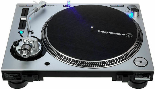 Audio Technica AT-LP140XP Πικάπ με Direct Drive Ασημί