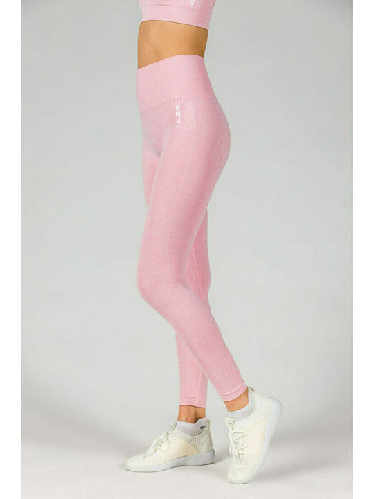 Hydro 17-27105 Leggings Pentru Instruire Colanți Cropped Talie Înaltă Roze