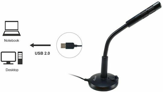 Equip 245340 Microfon USB Gooseneck