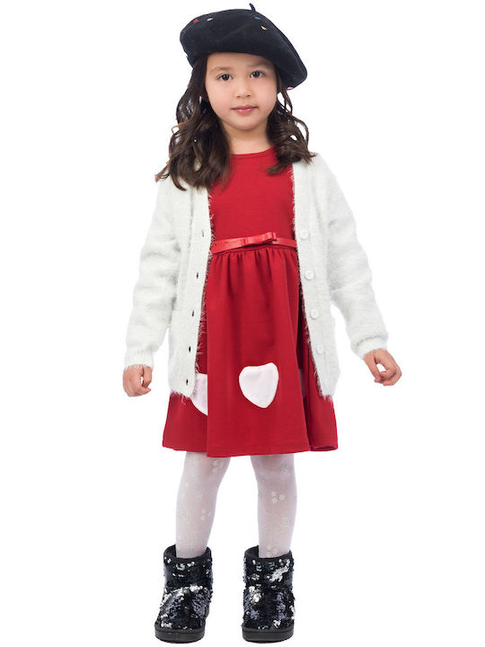 Energiers Kids Cardigan White