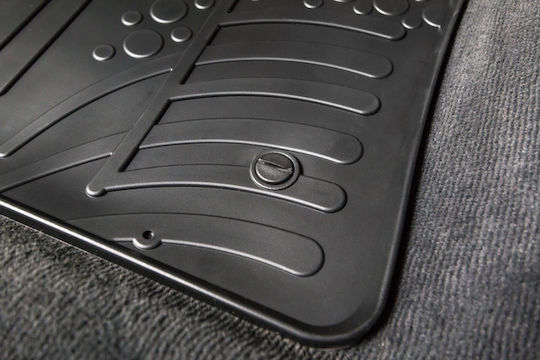 Gledring Set of Front and Rear Mats 4pcs for BMW X1 2015 Black