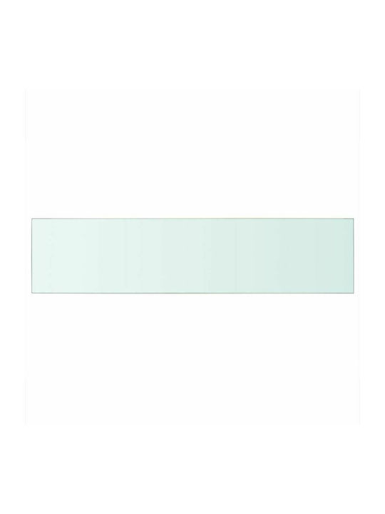 Shelf Wall Transparent 110x25x0.8cm