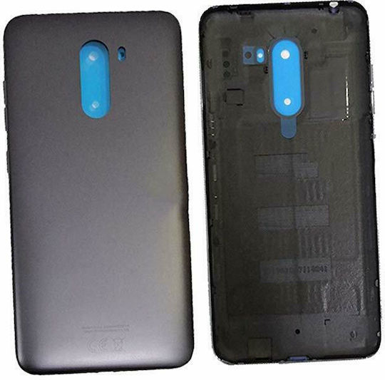 Batterieabdeckung Schwarz für Pocophone F1