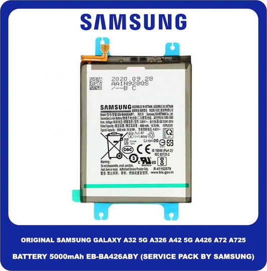 EB-BA426ABY Μπαταρία Αντικατάστασης 5000mAh για Samsung Galaxy A42 5G
