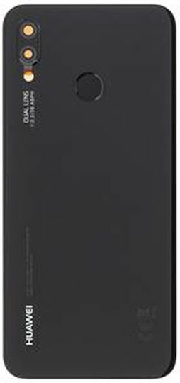 Huawei Καπάκι Μπαταρίας Midnight Black για P20 Lite