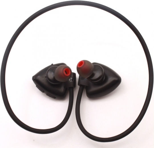 Ipipoo iP-804 In-Ear Bluetooth-Freisprecheinrichtung Kopfhörer mit Schweißresistenz Schwarz