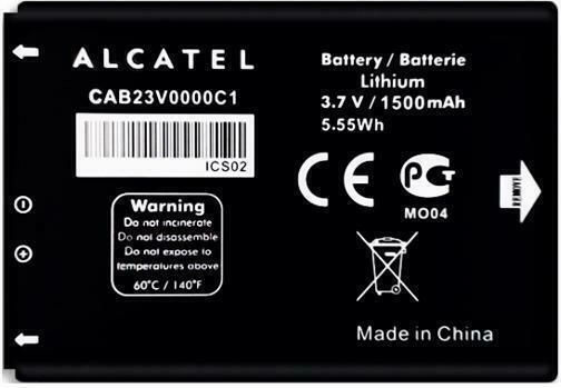 Alcatel CAB23V0000C1 Μπαταρία Αντικατάστασης 1500mAh για One Touch Y800/753S/760S/763S
