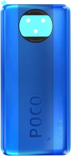 Xiaomi Batterieabdeckung Blau für Poco X3