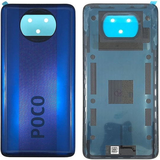 Xiaomi Batterieabdeckung Blau für Poco X3