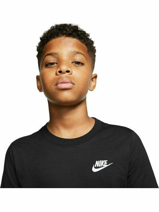 Kids' T-shirt Black Sportswear