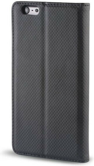 Forcell Book Δερματίνης 2mm Μαύρο (Redmi 8)