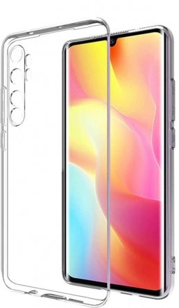 Hurtel Back Cover Σιλικόνης 0.5mm Διάφανο (Xiaomi Mi Note 10 Lite)