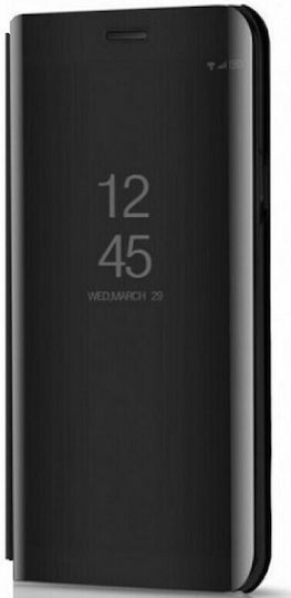 Hurtel Clear View Book Πλαστικό Μαύρο (Redmi 9C)