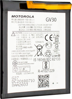 Motorola GV30 Заместителна батерия 2480mAh за Moto Z XT1650