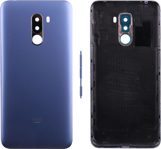 Batterieabdeckung Blau für Pocophone F1