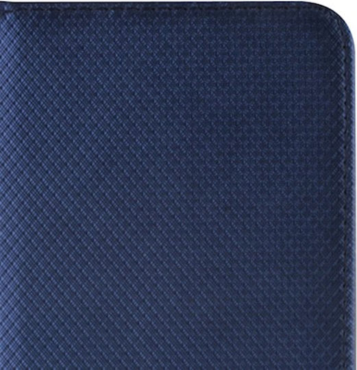 Smart Magnet Book Piele artificială Albastru marin (Realme 7 Pro)