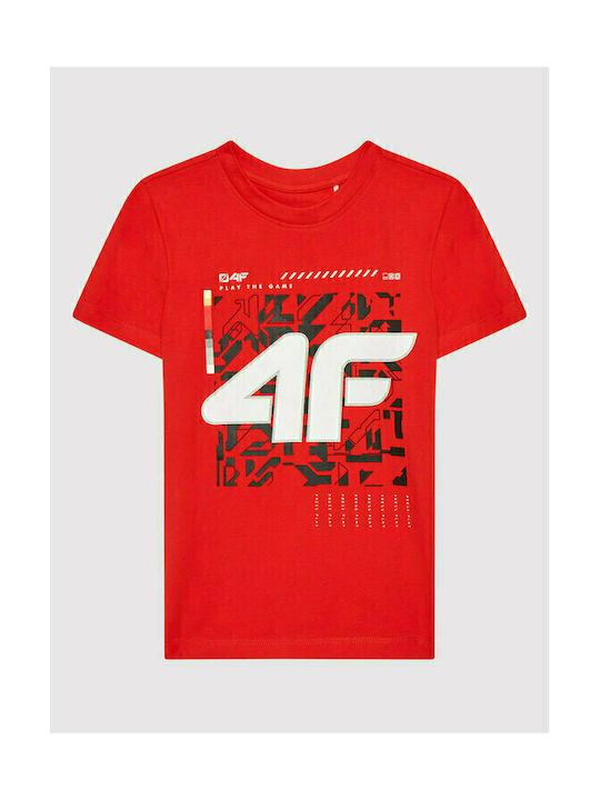 4F Kids T-shirt Red