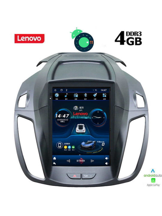 Lenovo Car Audio System for Ford Kuga / C-Max 2013+ (Bluetooth/USB/AUX/WiFi/GPS/Apple-Carplay/CD) with Touch Screen 9.7" DIQ_SSX_9964