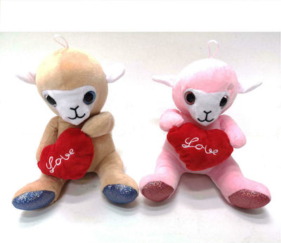 ToyMarkt Plush Λάμα Love 20 cm (Various Designs) 1pc