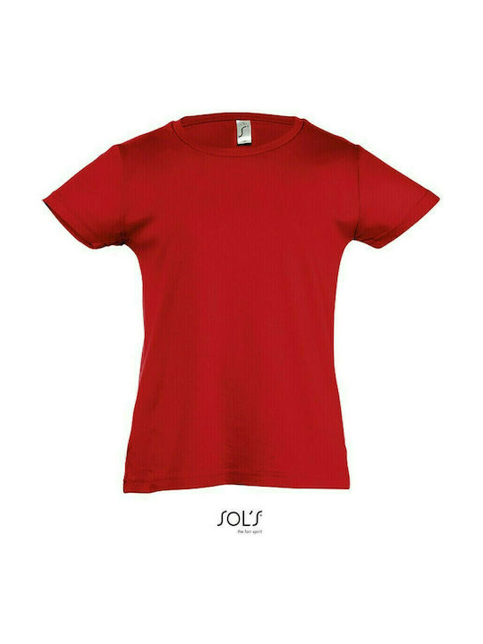 Sol's Kids T-shirt Red