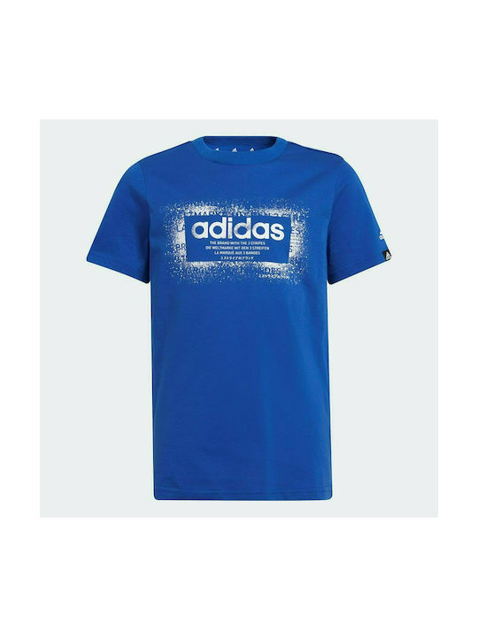 Adidas Παιδικό T-shirt Μπλε