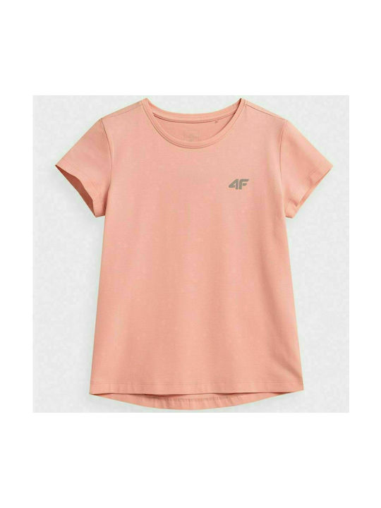 4F Kinder-T-Shirt Rosa