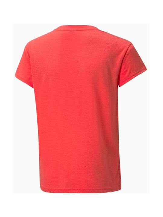 Puma Kinder-T-Shirt Orange