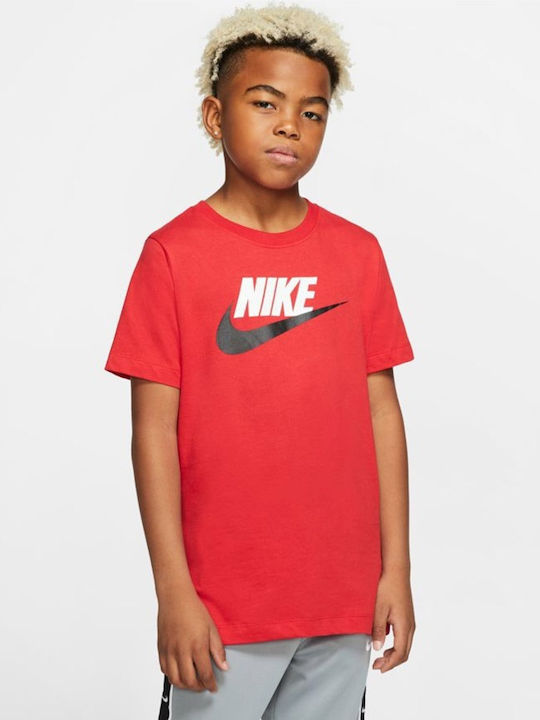Kids' T-shirt Red Sportswear