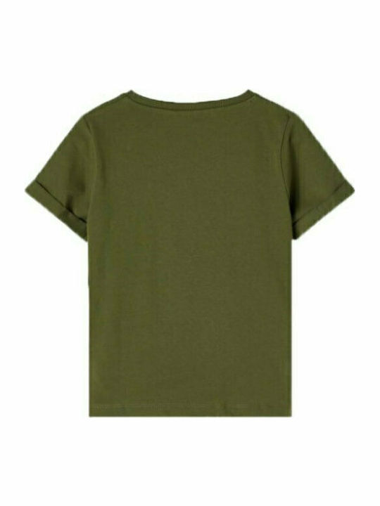 Kids' T-shirt Khaki
