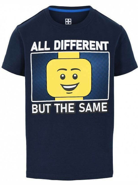 Παιδικό T-shirt Navy Μπλε All Different
