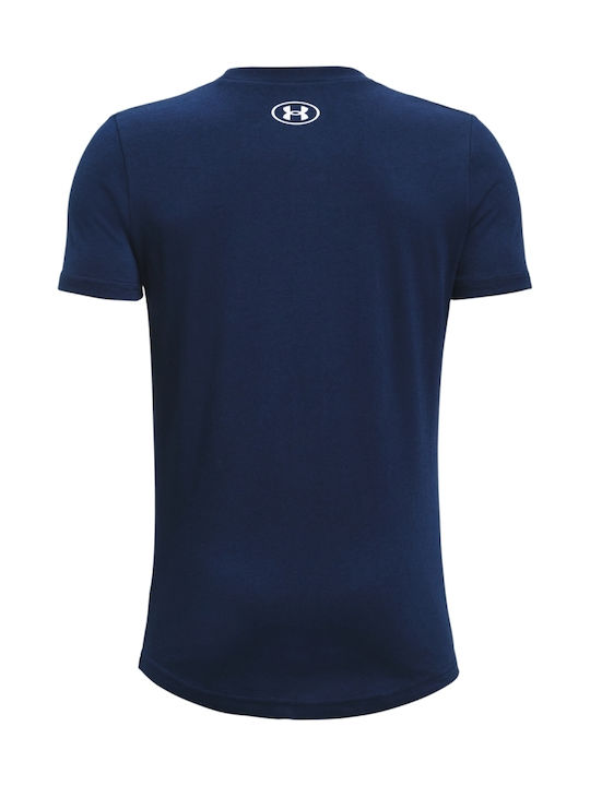 Under Armour Παιδικό T-shirt Navy Μπλε