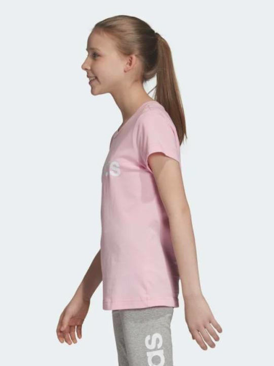 Tricou pentru copii Roz Essentials Linear