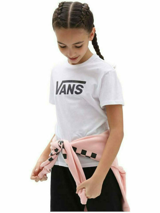 Kids' T-shirt White Flying V Crew