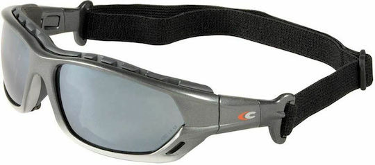 Cofra Combowall Safety Glasses for Protection with Gray Lenses Tinted 1pcs