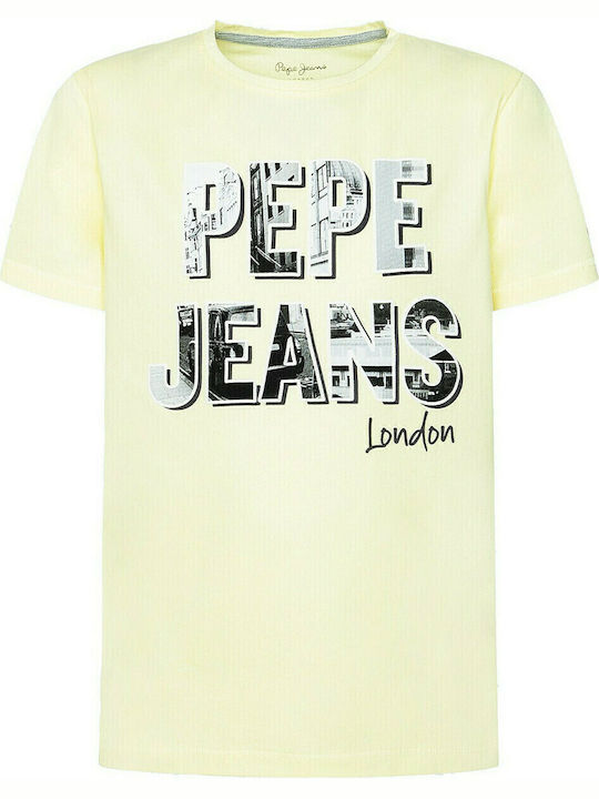Παιδικό T-shirt Κίτρινο Cayden